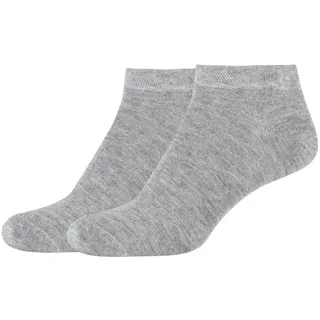 CAMANO Sneakersocken 2er Pack Grau 35-38