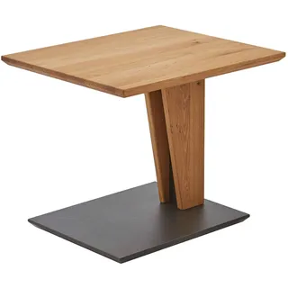 Vierhaus Lift-Couchtisch Wildeiche & Marmara Nero ca. 55 x 47 cm höhenverstellba...