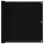90 x 600 cm Schwarz HDPE