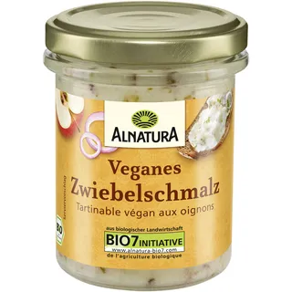 Alnatura Bio Veganes Zwiebelschmalz Brotaufstrich, 150,0 g