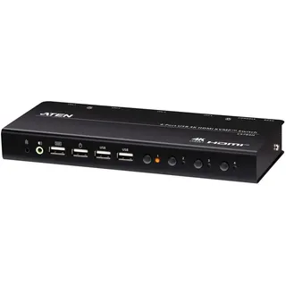 ATEN CS784H Tastatur/Video/Maus (KVM)-Switch Schwarz