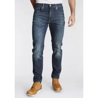 Tapered-fit-Jeans LEVI'S "502 TAPER" Gr. 33, Länge 36, blau (z1509 dark indigo worn in) Herren Jeans Tapered-Jeans in elegantem, modernem Stil Bestseller