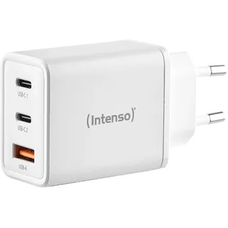 Intenso Power Adapter W65ACC GaN Ladegerät Weiß