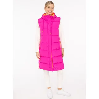 Zwillingsherz Smile Steppweste Rosa XL