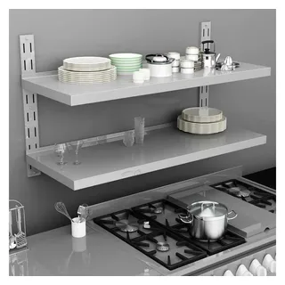 vidaXL Wandregal 120 x 30 cm Grau