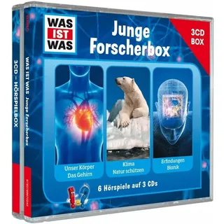 Universal Music GmbH Tessloff Verlag Hörspiel Was ist was Hörspielbox: Junge Forscher-Box
