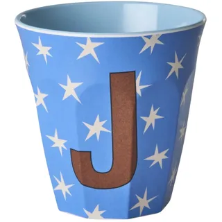 Rice Buchstabenbecher 0,25 l Blau