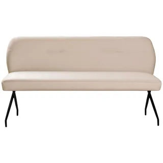 OTTO home Polsterbank Bruna hellbeige 161 x 86 x 65 cm