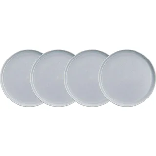 BUTLERS Frühstücksteller Ø22 cm grau 4er Set