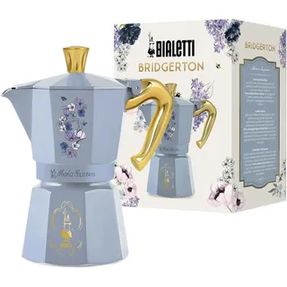 Bialetti Moka Express 6 Tassen Himmelblau