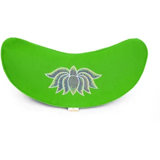 yogabox Yogakissen Halbmond Basic Lotus Stick multicolor - apfelgrün 40 x 17 12,0 cm 1 St