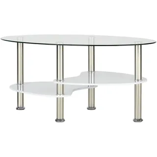 Couchtisch  Beru , weiß , Maße (cm): B: 55 H: 42