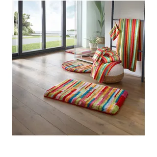 CAWÖ Life Style Streifen 7008 Gästehandtuch 30 x 50 cm multicolor