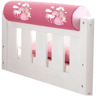 Livetastic Kinder-Nackenrolle Ticaa 880208 Nackenrolle, Pink, Textil, Pferd, Füllung: Schaumstoff, 16.5x79 cm, formstabil, Kinder- & Jugendzimmer, Kindermöbel, Kinderbetten, Kinderbettzubehör