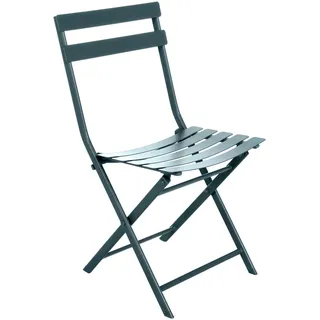 Hesperide Greensboro Klappbarer Gartenstuhl 55 x 60 x 90 cm blaugrün