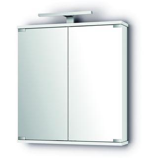 Sieper LED-Spiegelschrank 'Gabun' weiß 40 x 66,9 x 14,6 cm
