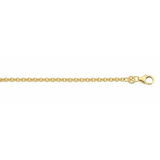 Adelia's Anker Halskette Ø 1,1 mm Gold