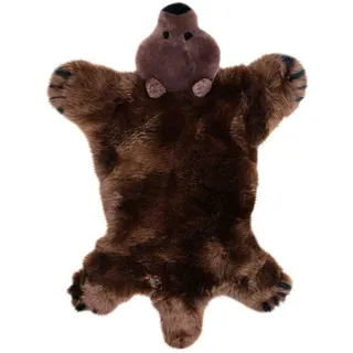 Heitmann-Felle Bär Fellteppich 80 x 130 cm Braun