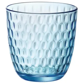 Bormioli Rocco Slot Gläser-Set, Blau, 6 Stück (1 Stück)