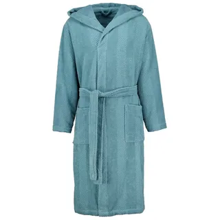 VOSSEN Bademantel Samu Blau XL
