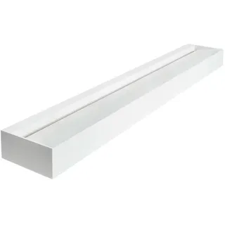Ideal Standard Reihenwaschtisch Silhouette für 5 Personen, Ohne Hahnloch, Ohne Überlauf, 3000x470x200mm, Weiß