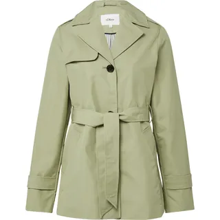 s.Oliver Wasserabweisender Trenchcoat grün XL