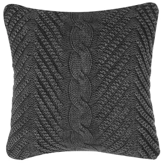 Beliani Kissen KONNI 45 x 45 cm Grau