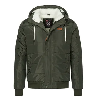 Rock Creek Winterjacke grün L