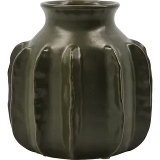 Cactus Vase 15 cm, dunkelgrün