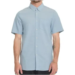 Volcom - Everett Oxford S/S - Hemd Gr XL grau