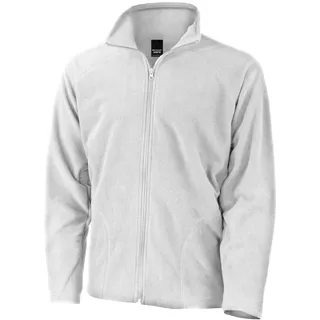 Result Core Herren Microfleece Jacke Fleece-Jacke R114X white L