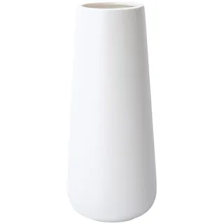 D 'Vine DEV Geschenk-Box verpackt hoch weiß und schwarz Keramik Blumen Vasen - Home Decor Vase und Tisch Aufsteller Vase 11" Tall schneeweiß