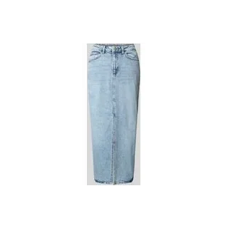 Jeansrock mit Gehschlitz Modell 'JAF', Jeansblau, 34