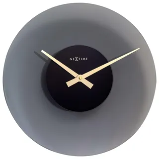 NeXtime Wanduhr, 40 cm, Silencieux-Grau