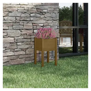 vidaXL Pflanzkübel 40 x 40 x 70 cm Honigbraun