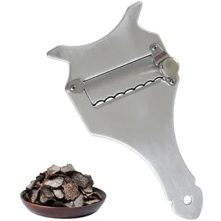JSKWIKE 1 Pcs Trüffelhobel Profi Trüffelhobel Verstellbarer Gourmethobel Professioneller Trüffelschneider Käsehobel Edelstahl Käsemesser Einstellbare Klinge Schokoladenrasierer