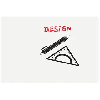 Legamaster Board-Up Whiteboard – weiß – 75 x 50 cm - rahmenlose Magnettafel aus lackiertem Stahl inklusive Wandhalterung - trocken abwischbar