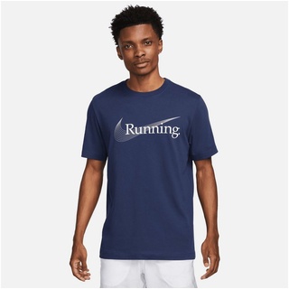 Nike Laufshirt DRI-FIT MEN'S RUNNING T-SHIRT blau XXL