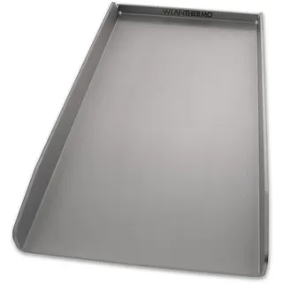 Plancha Edelstahl Grillplatte | passend für Rösle Allflame/Epicflame - 44,5x23,5cm | 4mm Massiv