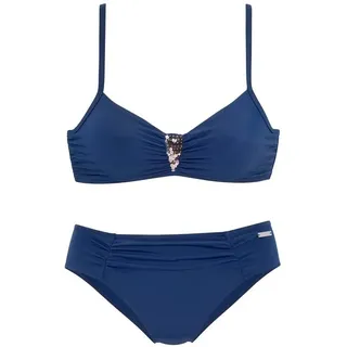 LASCANA Bügel-Bikini Blau 42 Cup E