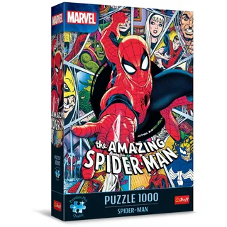 Trefl Puzzle 1000 Teile, Spider-man, Premium Plus, Marvel