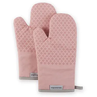 KitchenAid Asteroid Ofenhandschuh-Set, getrocknete Rose, 17,8 x 31,8 cm