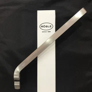 RÖSLE Grillzange, Edelstahl, Silber, 31.5 x 5.5 x 2.5 cm
