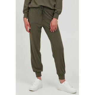 Ichi Sweathose IHKYLA PA - 20114624 Gerippte Sweatpants mit Kordelzug grün XL