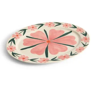 La Pittura Oval Serving Platter - L36,5 - Josephine