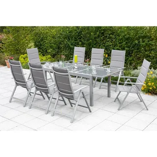 Merxx Taviano Set 9-tlg. Silber/Diamantbraun