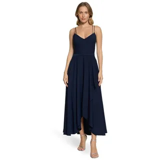 Vera Mont Abendkleid Volant Blau 38