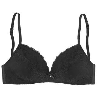 Nuance Bralette-BH Damen schwarz Gr.80AA
