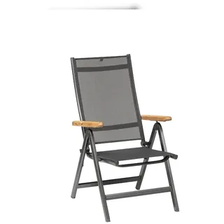 Kettler Granada Multipositionssessel 61 x 65 x 109 cm schwarz