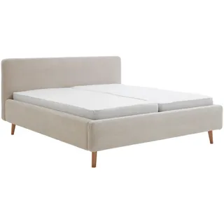 Meise Möbel Polsterbett 140 x 200 cm beige